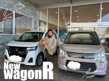 ワゴンＲをご納車いたしました！